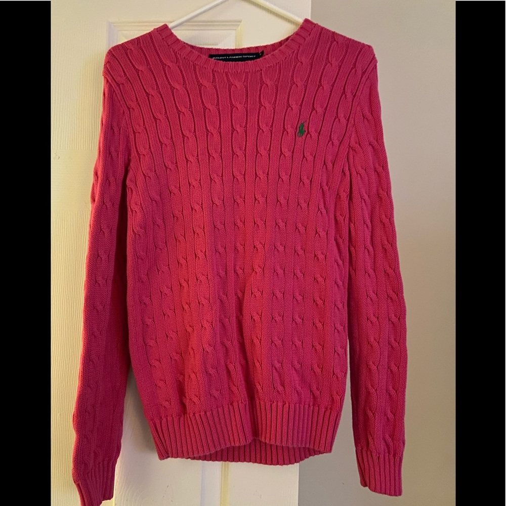Used Pink Polo Sweater